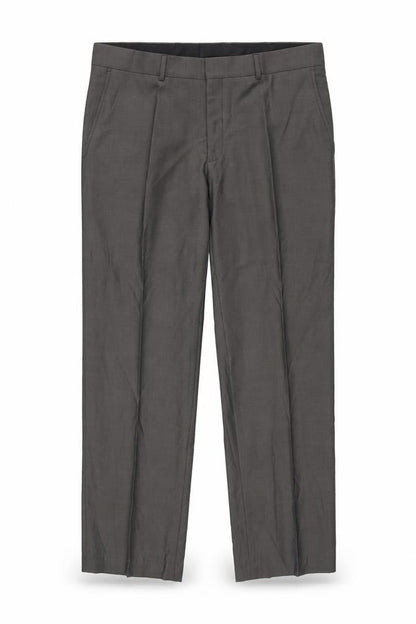 Mens UK Size 52 Calvin Klein Regular Fit Dress Pants Grey Trousers