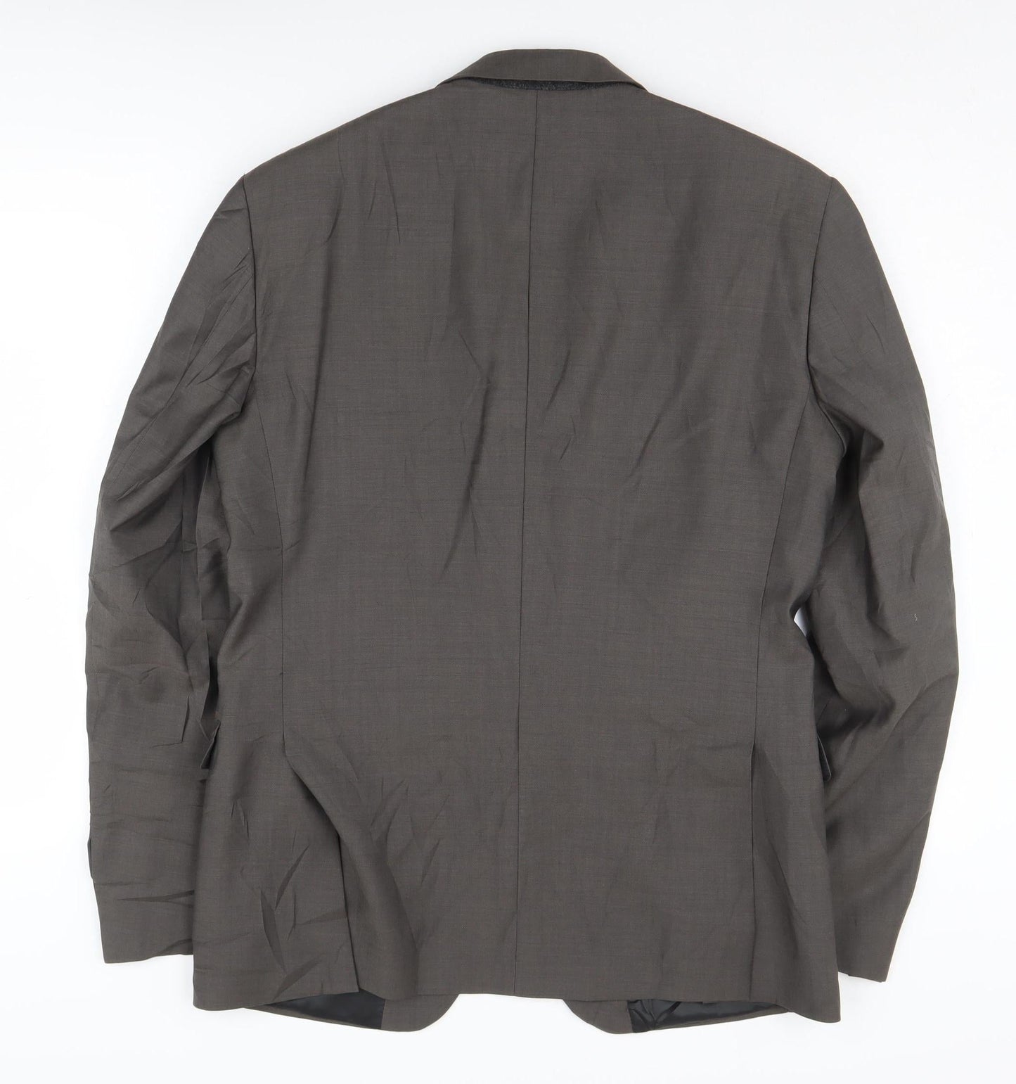 Mens UK Size 52 Calvin Klein Regular Grey Suit Jacket