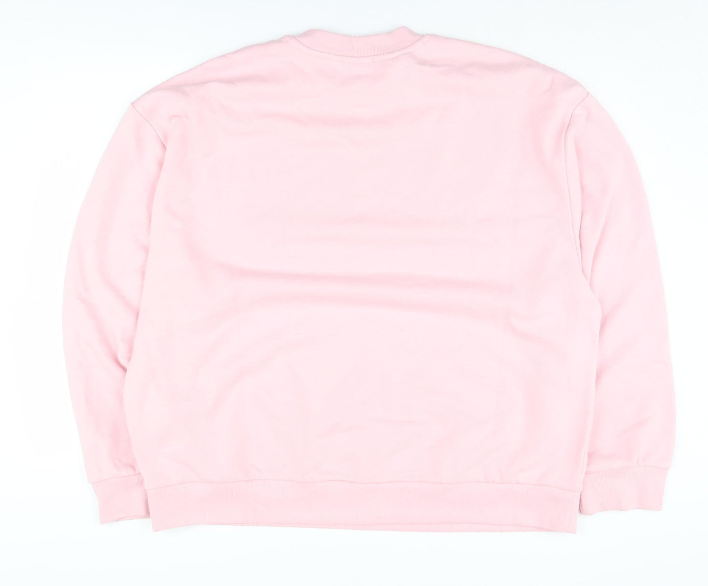 Womens UK Size M ASOS Design Pink Pullover Sweatshirt