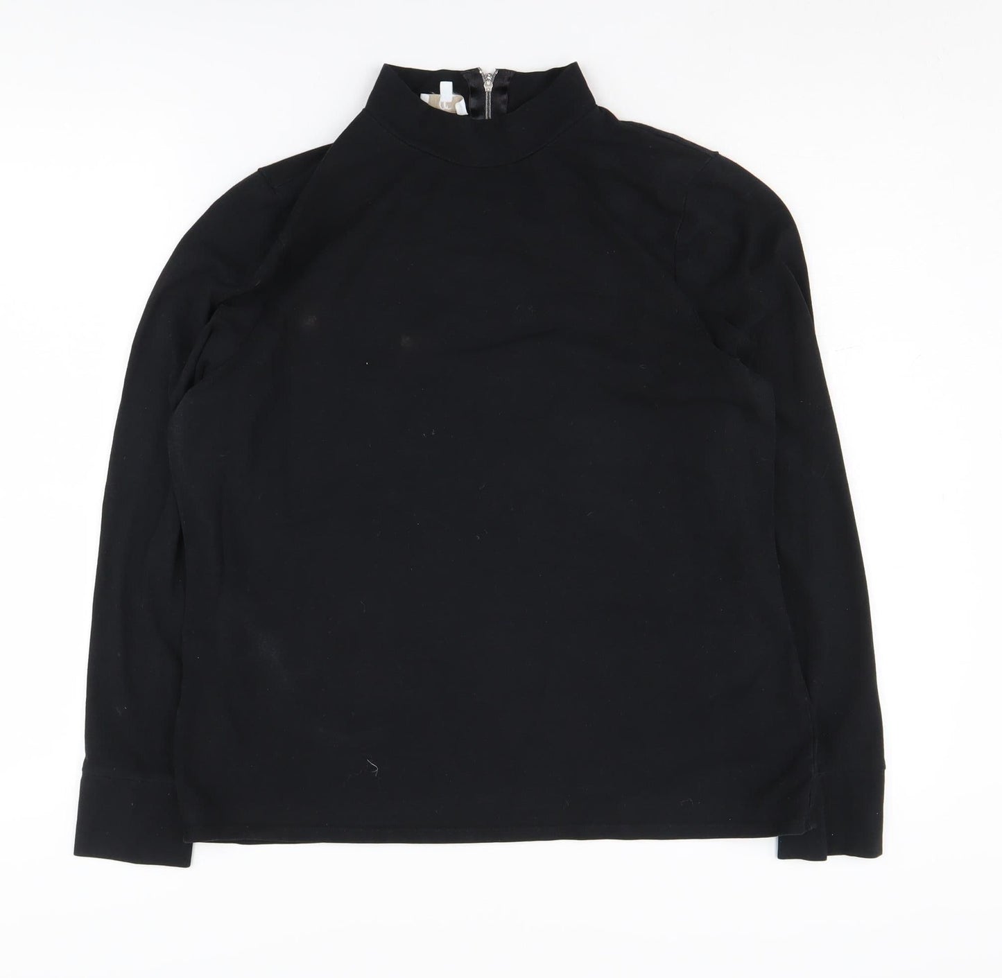 Womens UK Size XL CC Black Pullover Jumper