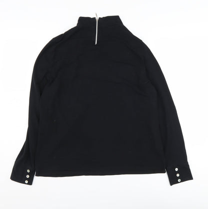 Womens UK Size XL CC Black Pullover Jumper