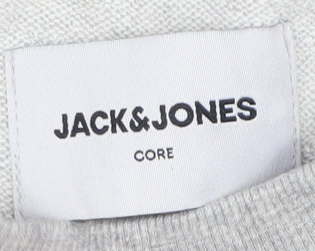 Mens UK Size XL JACK & JONES Grey Pullover Sweatshirt