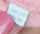 Boden Women's Pink T-Shirt, Size 22, Plus Size, Relaxed Fit