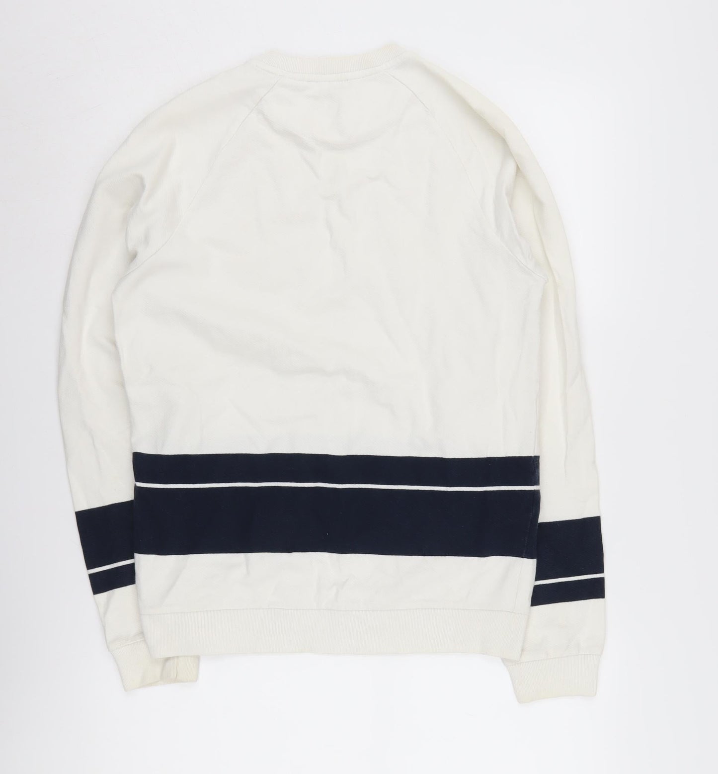 Mens UK Size XS Jack Wills White Pullover Sweatshirt
