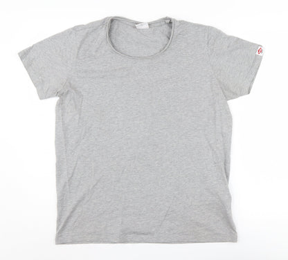 Unisex Adults UK Size M le coq sportif Grey Basic T-Shirt