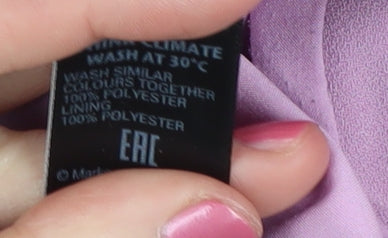 Marks and Spencer Women's Pink Blazer Size 8