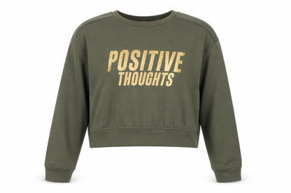 Zara Girls Green Pullover Sweatshirt 13-14 Years