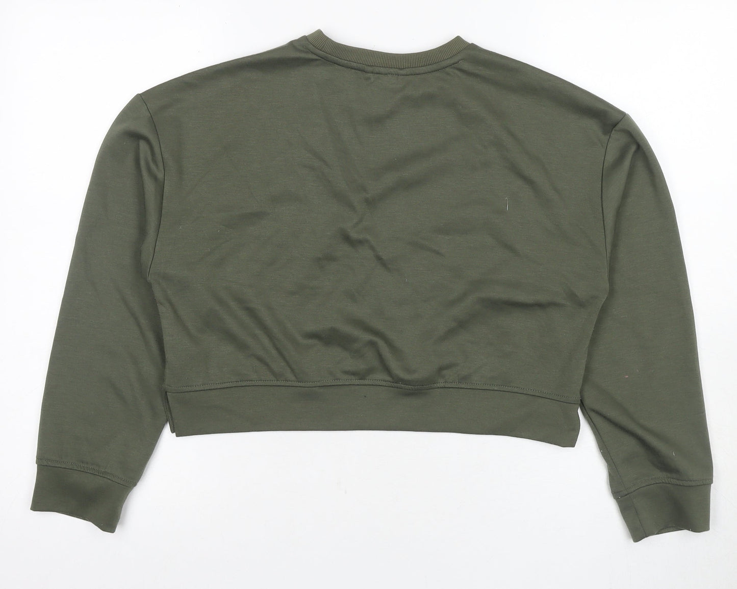 Zara Girls Green Pullover Sweatshirt 13-14 Years