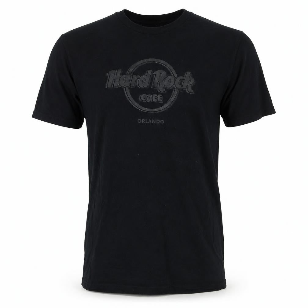 Mens UK Size S Hard Rock Black  T-Shirt