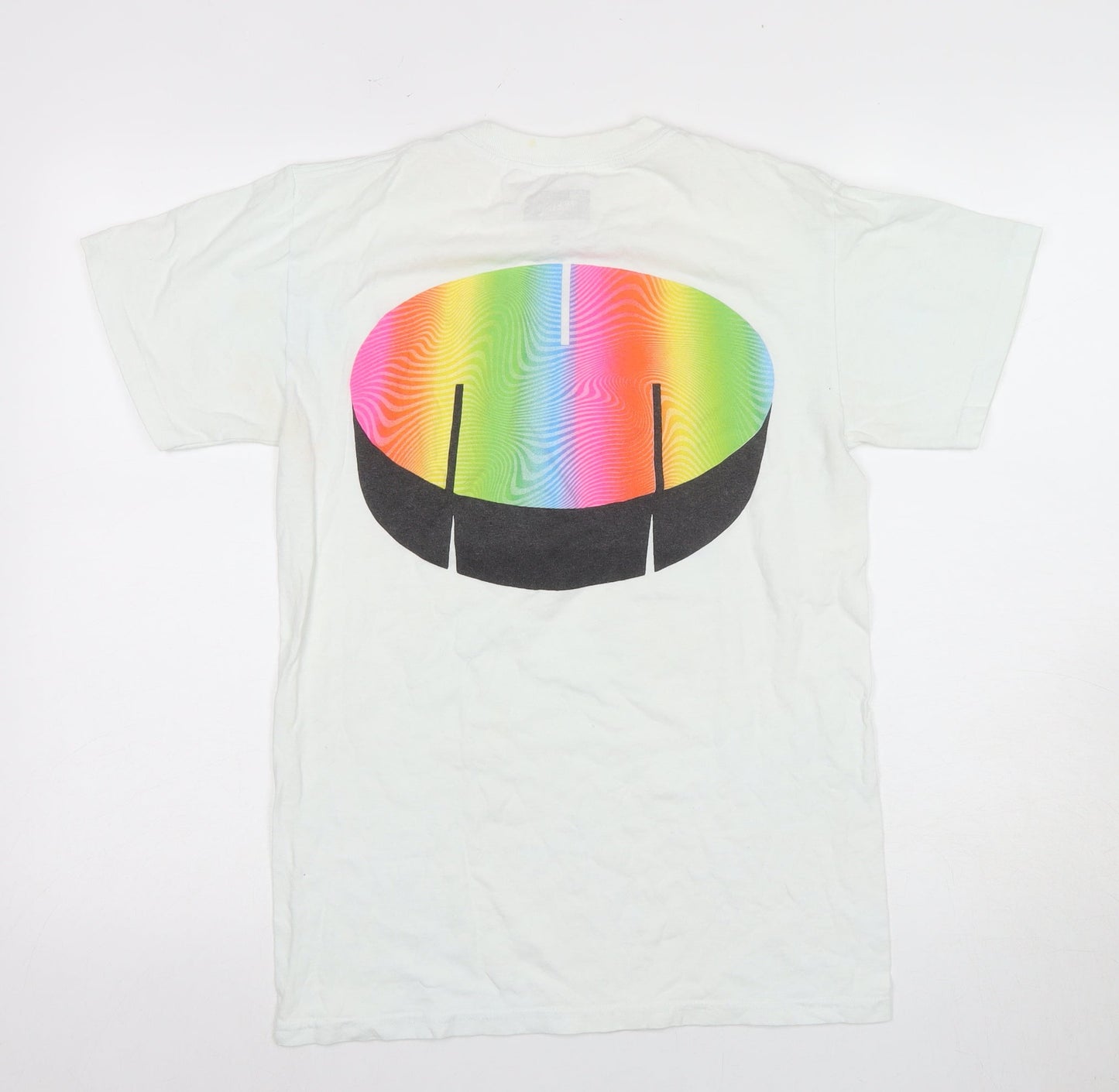 MSFTS REP Men's S Multicolour Trippy Summer T-Shirt