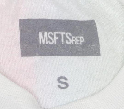 MSFTS REP Men's S Multicolour Trippy Summer T-Shirt