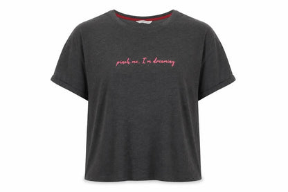 Marks & Spencer Women's Grey XL Nightshirt Embroidered
