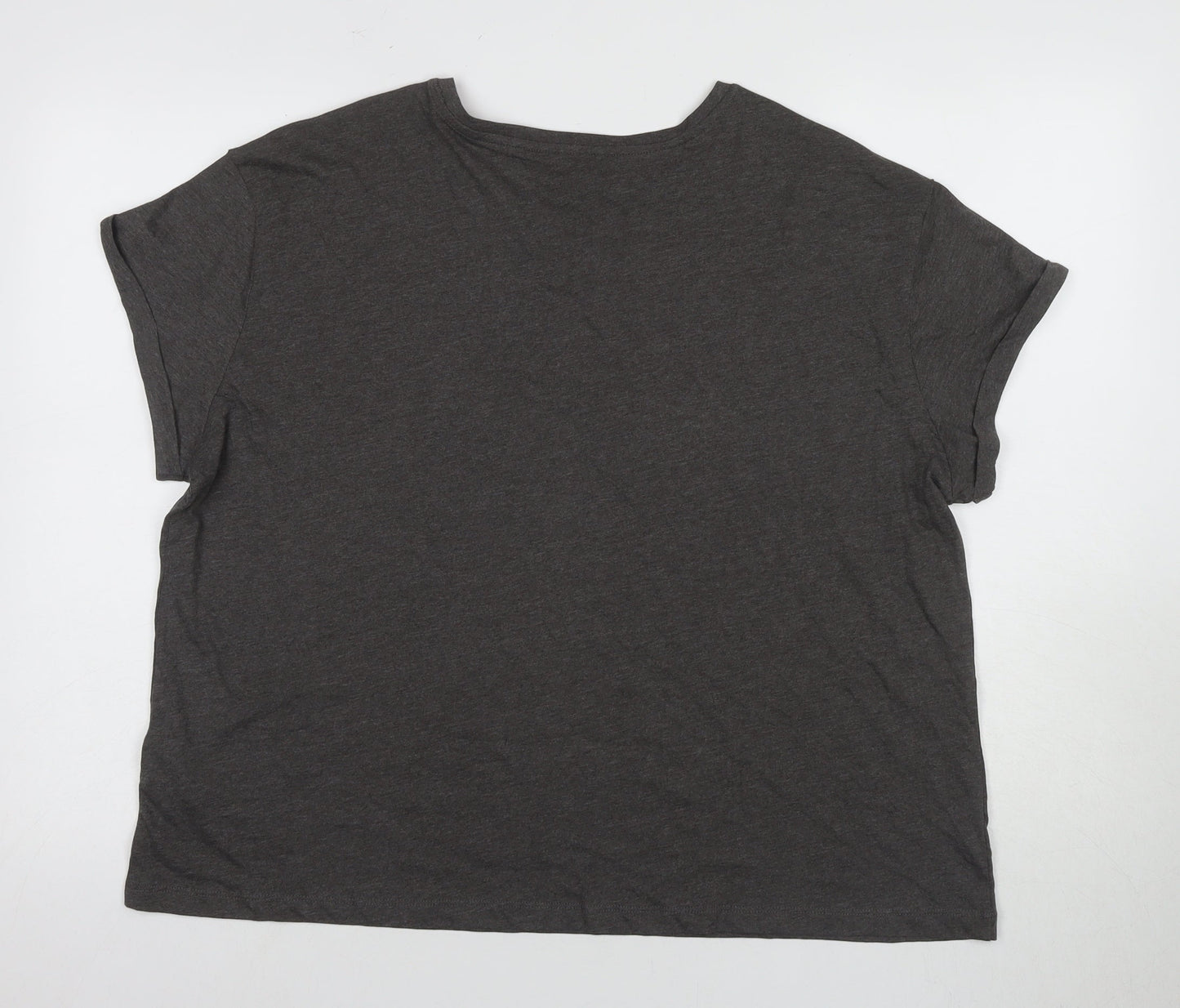 Marks & Spencer Women's Grey XL Nightshirt Embroidered