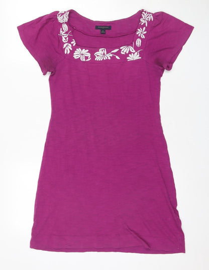 Banana Republic Women's Purple Shift Dress Size XS