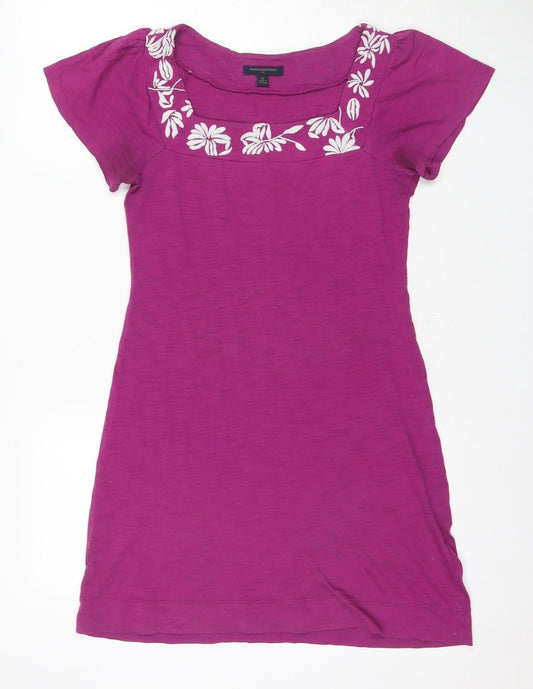 Banana Republic Women's Purple Shift Dress Size XS