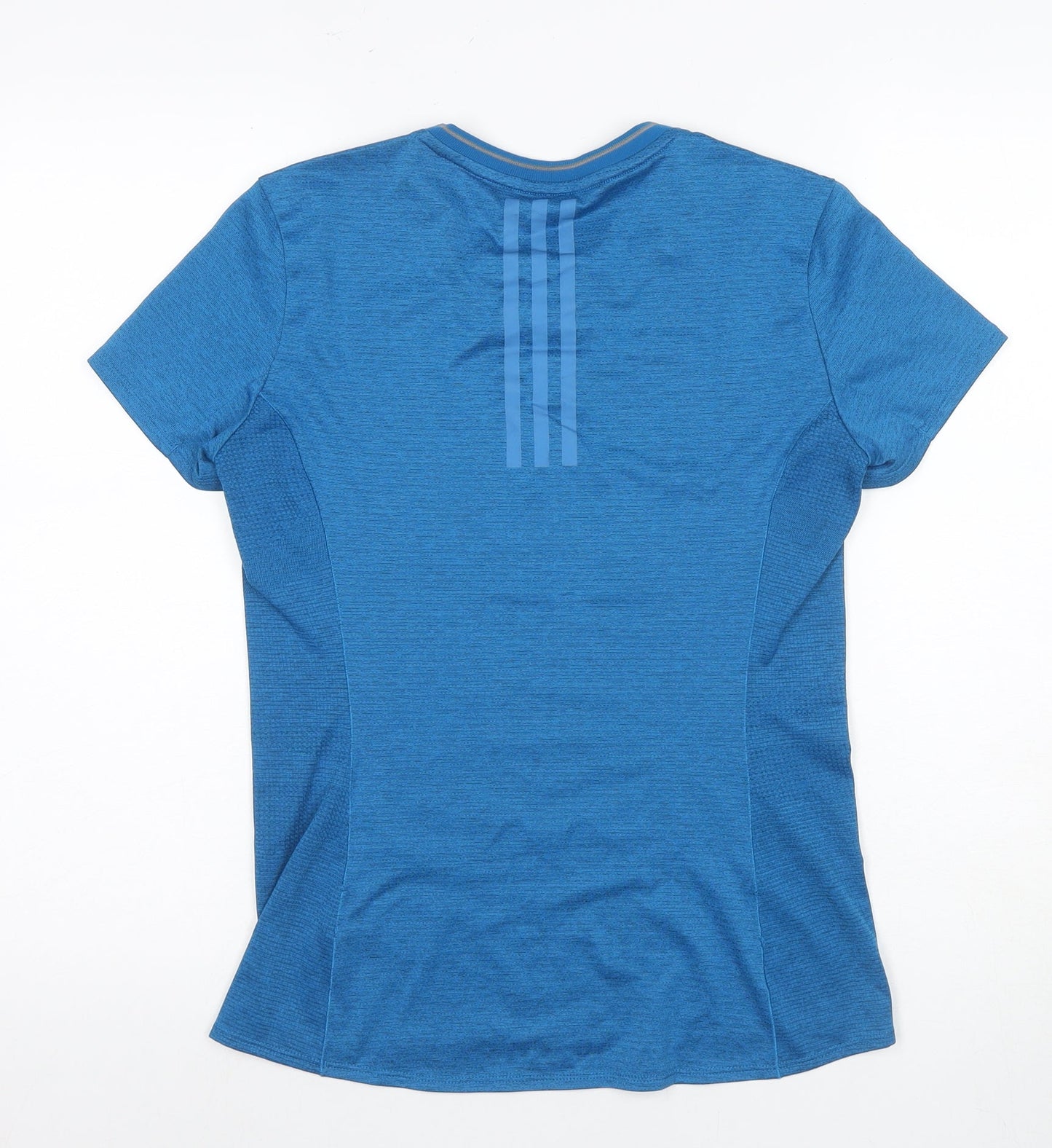 Adidas Women's Blue T-Shirt, Size 8, Lightweight, Breathable