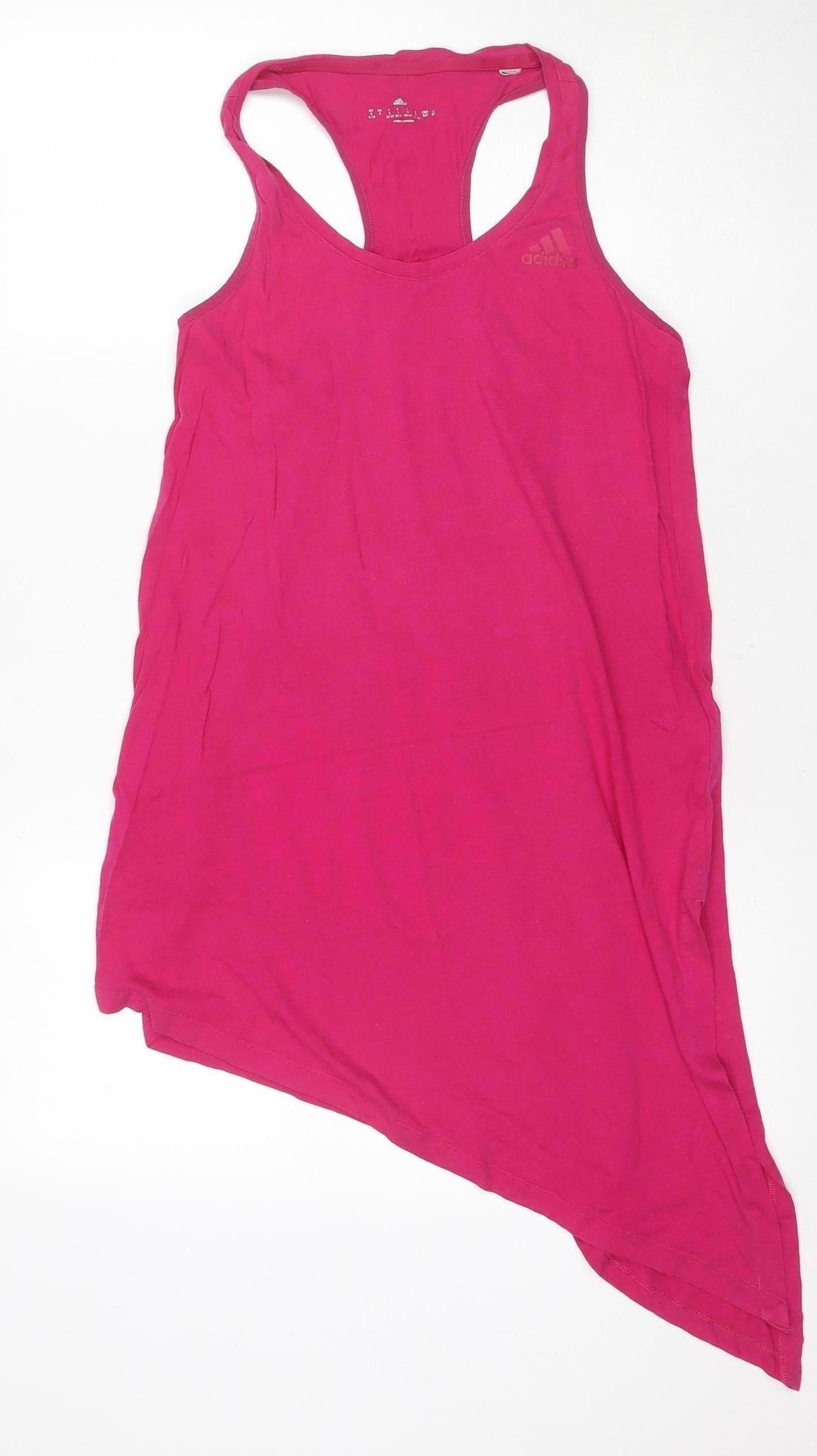 Adidas Women's Pink Tank Top Size S