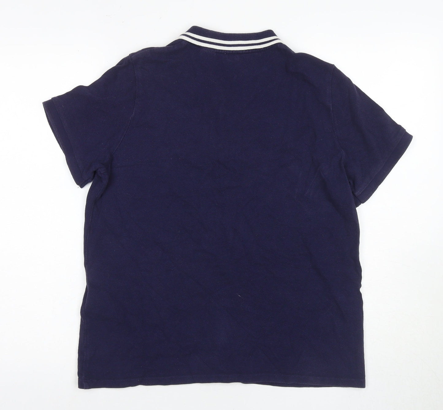 Levi's Men's Blue Polo Shirt Medium Short Sleeve