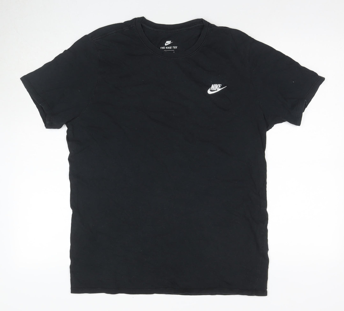 Nike Men's Black Athletic T-Shirt Size L Crew Neck