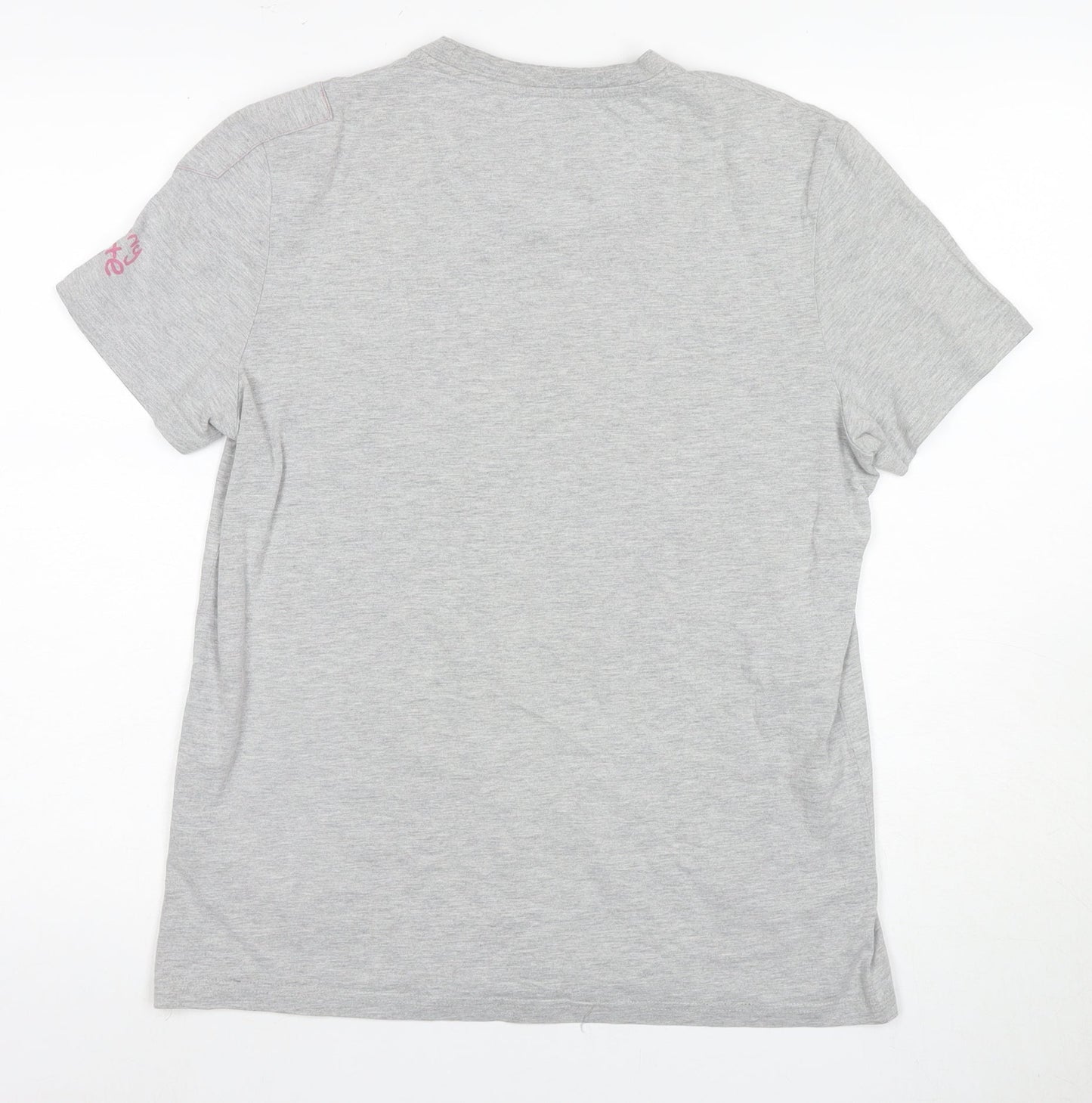 Nanny State Grey Graphic T-Shirt Medium Unisex Casual