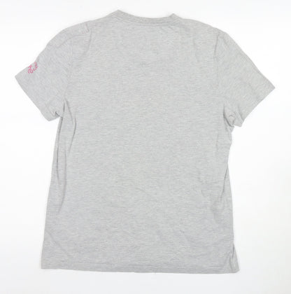 Nanny State Grey Graphic T-Shirt Medium Unisex Casual