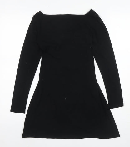 Shekou Women's Black Bodycon Dress - Small Size