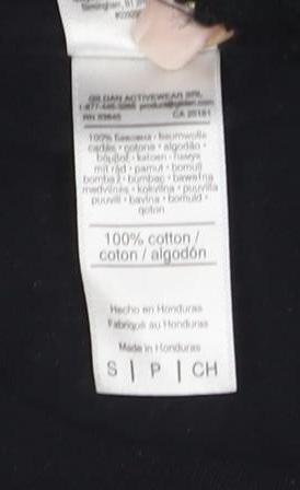 Mens UK Size S American Apparel Black  T-Shirt