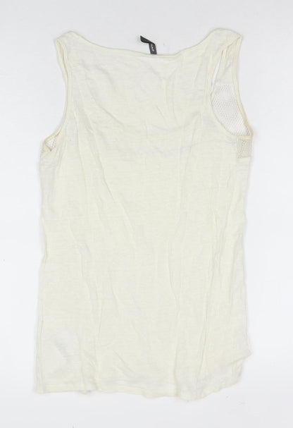 Womens UK Size  NAF NAF Ivory  Tank