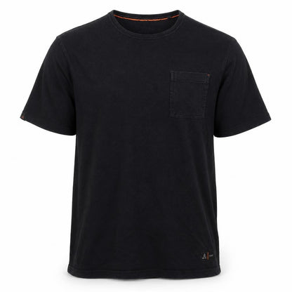 ADPT Men's Black L Crew Neck Short Sleeve T-Shirt