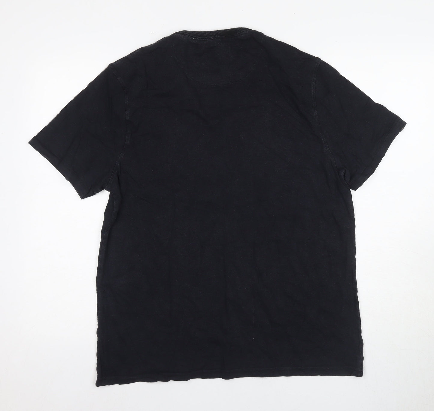 ADPT Men's Black L Crew Neck Short Sleeve T-Shirt