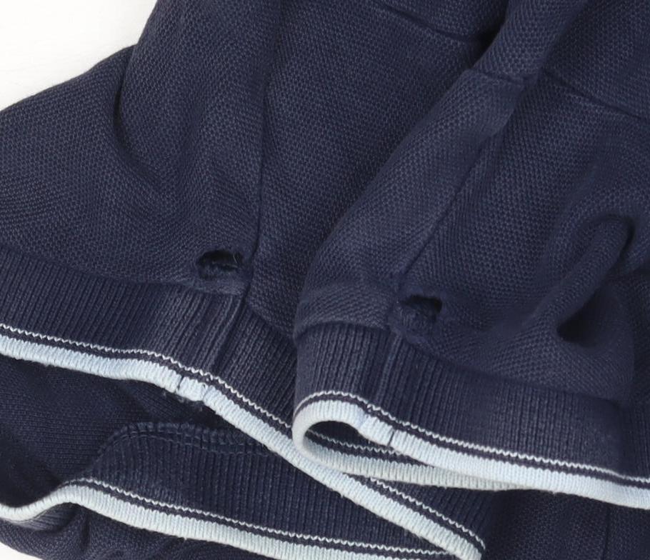 Marks and Spencer Men's Blue Polo Shirt M, Regular Fit