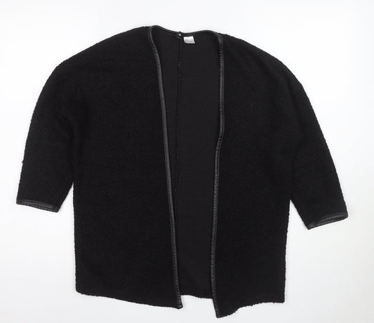 Womens UK Size S H&M Black Cardigan Jumper