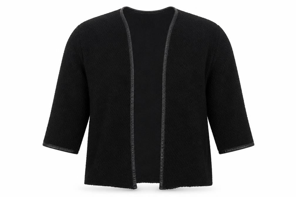 Womens UK Size S H&M Black Cardigan Jumper