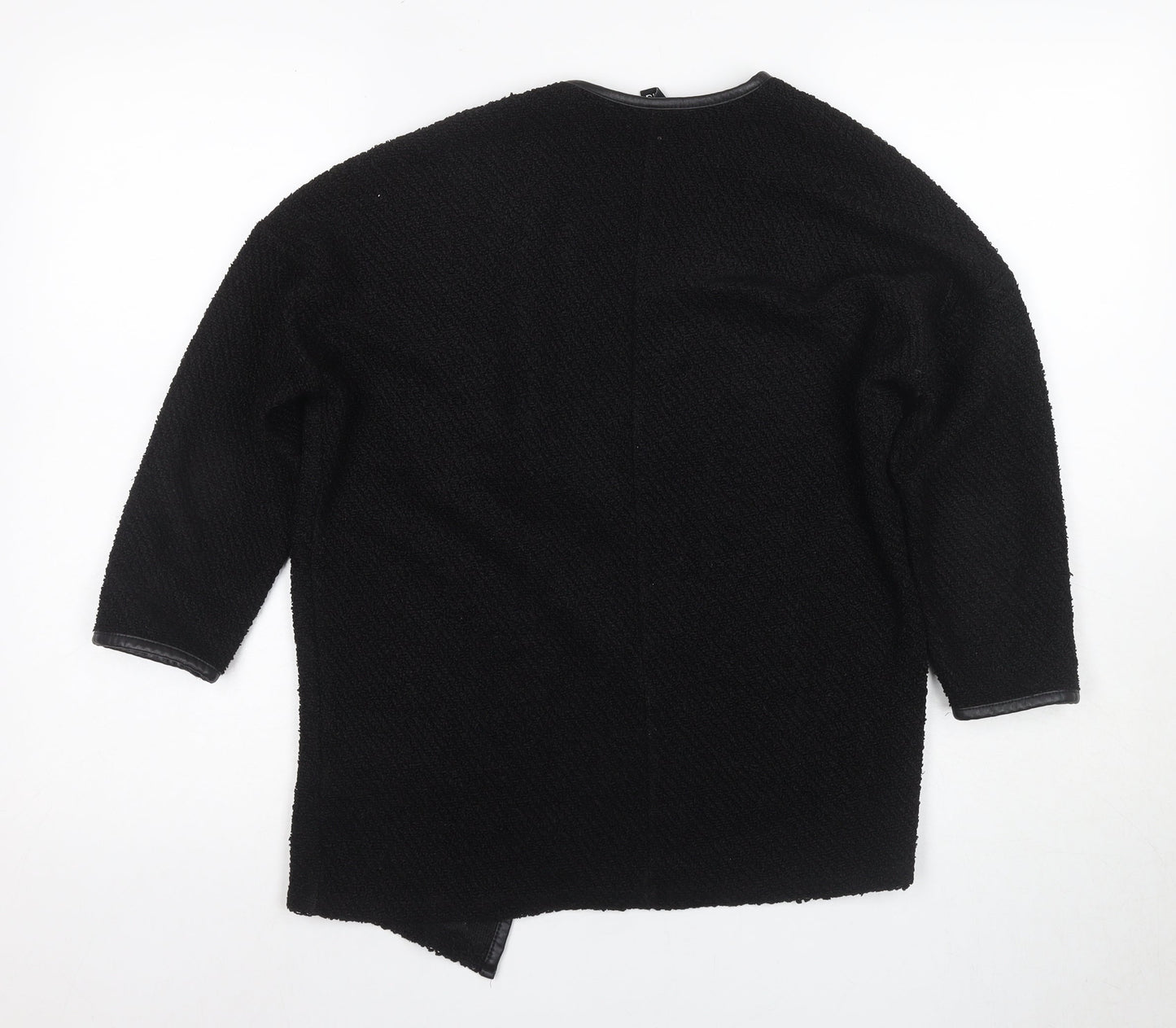 Womens UK Size S H&M Black Cardigan Jumper