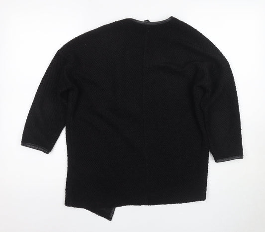 Womens UK Size S H&M Black Cardigan Jumper