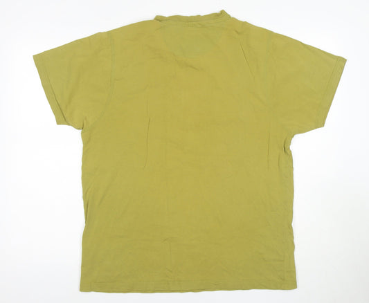 Tog Twenty Four Men's Green XL Logo T-Shirt, Regular Fit
