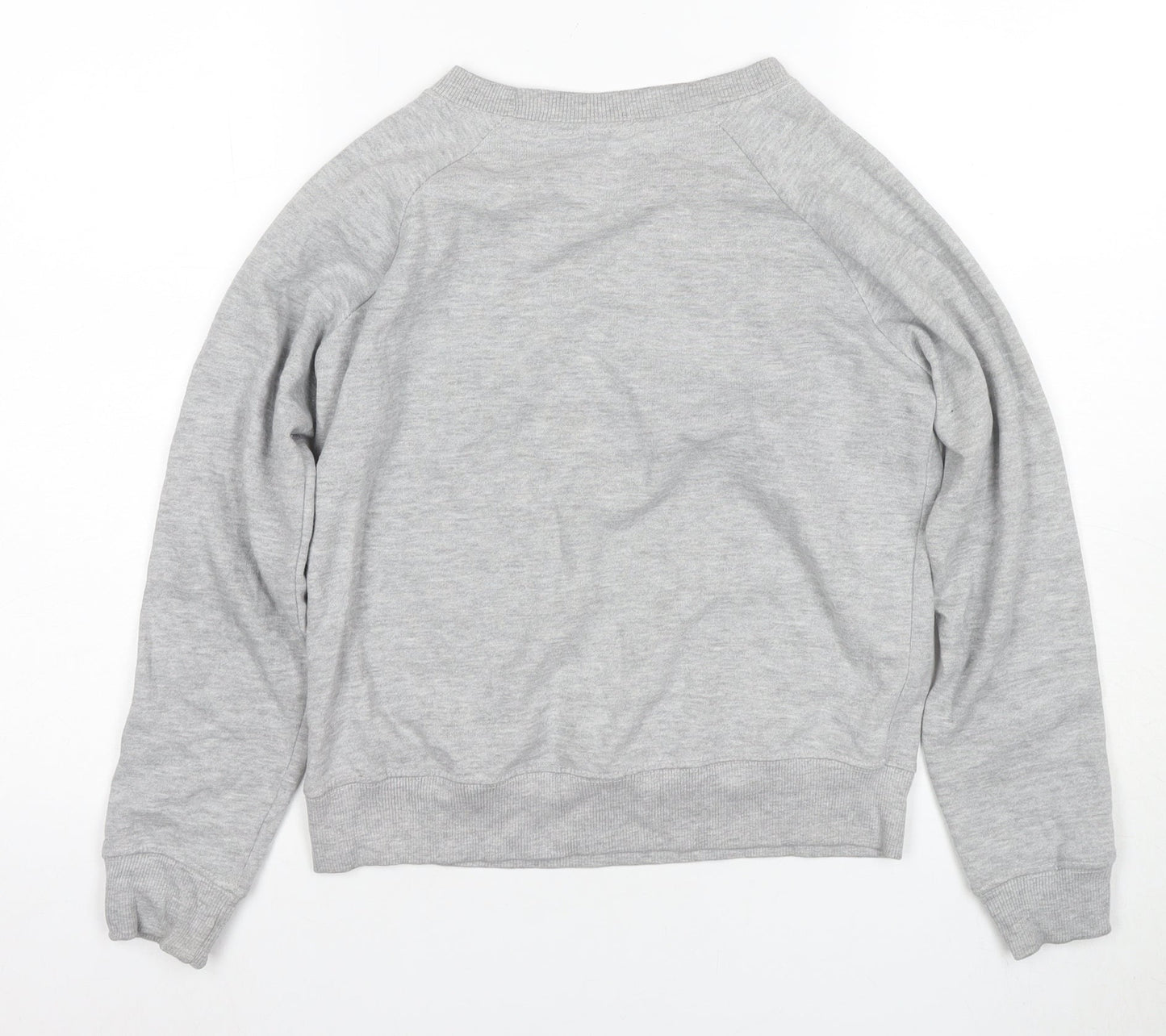Bershka Women's Grey XS Pullover Sweatshirt