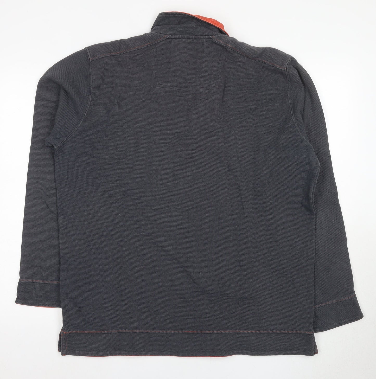 Wolsey Men's Black 1/4 Zip Sweatshirt L