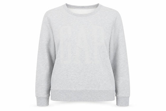 Gap Women's Grey Pullover Sweatshirt M