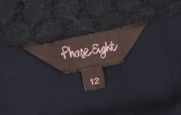 Phase Eight Women's Black Lace Pencil Skirt Size 12