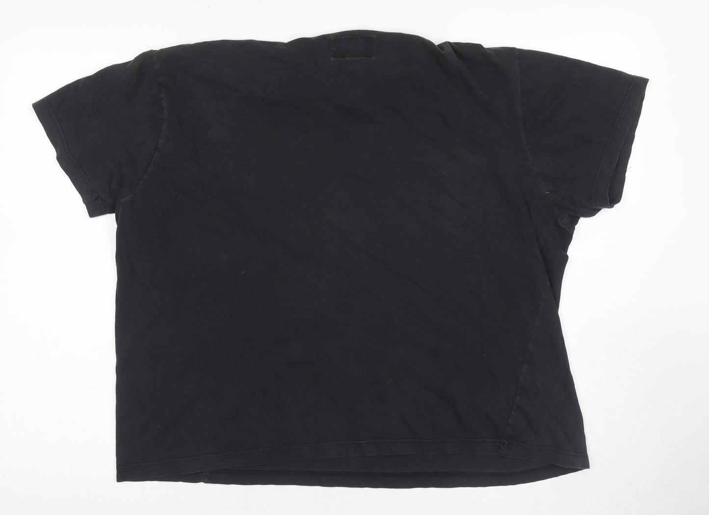 Mens UK Size M Armani Jeans Black  T-Shirt