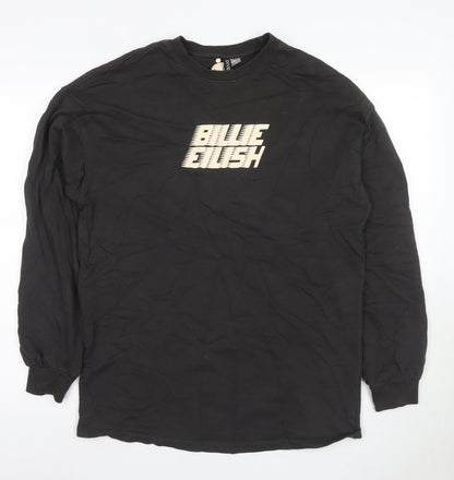 H&M Unisex Black XS Pullover Sweatshirt