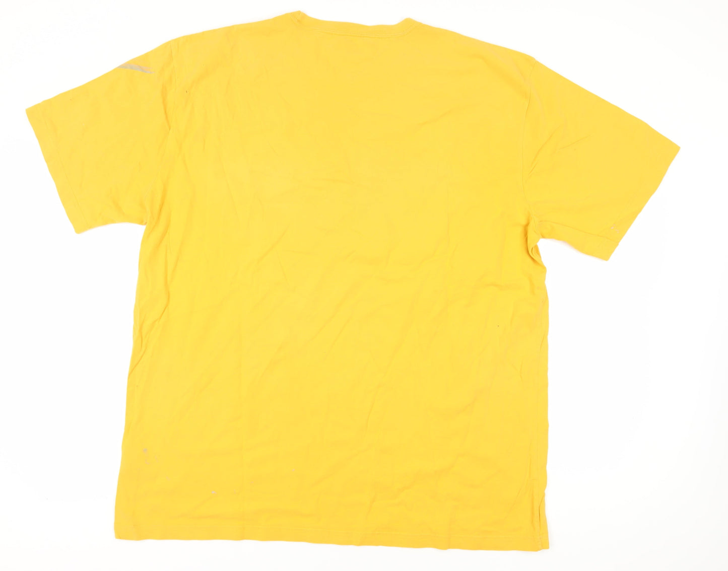 Tommy Hilfiger Men's Yellow 2XL Varsity T-Shirt