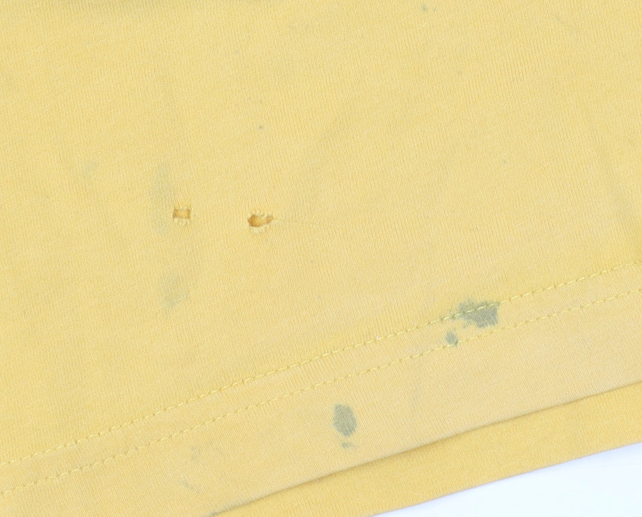 Tommy Hilfiger Men's Yellow 2XL Varsity T-Shirt