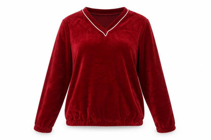 Womens UK Size M BHS Red Pullover Sweatshirt