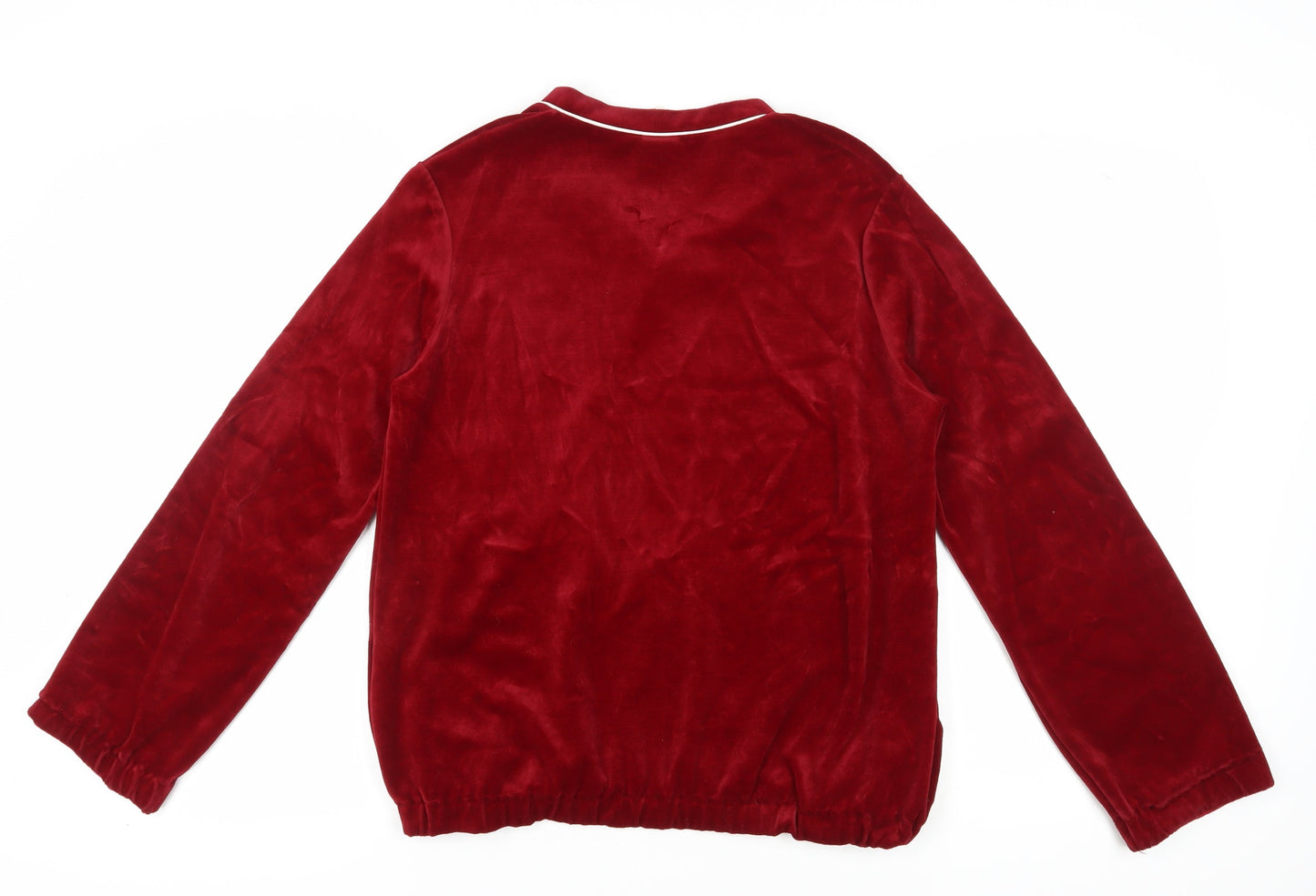 Womens UK Size M BHS Red Pullover Sweatshirt