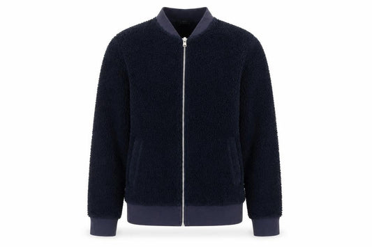 Mens UK Size M Topman Blue Bomber Jacket