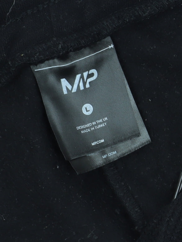 MP Men's Black Jogger Trousers Size L
