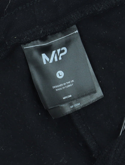 MP Men's Black Jogger Trousers Size L