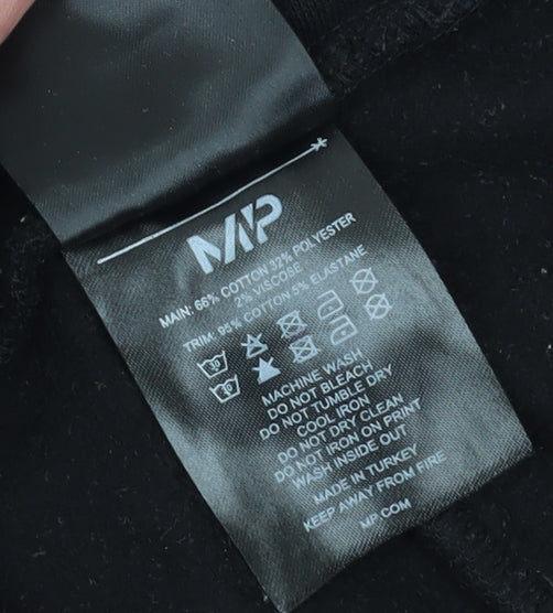 MP Men's Black Jogger Trousers Size L